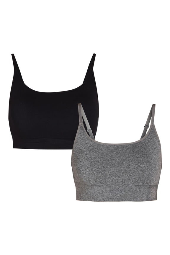 Women's Seamless Comfort Bra, 2-Pack, Sizes S-XL