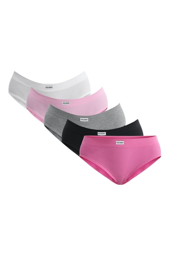 Women's Seamless Hipster Panties, 5-Pack, Sizes S-XL