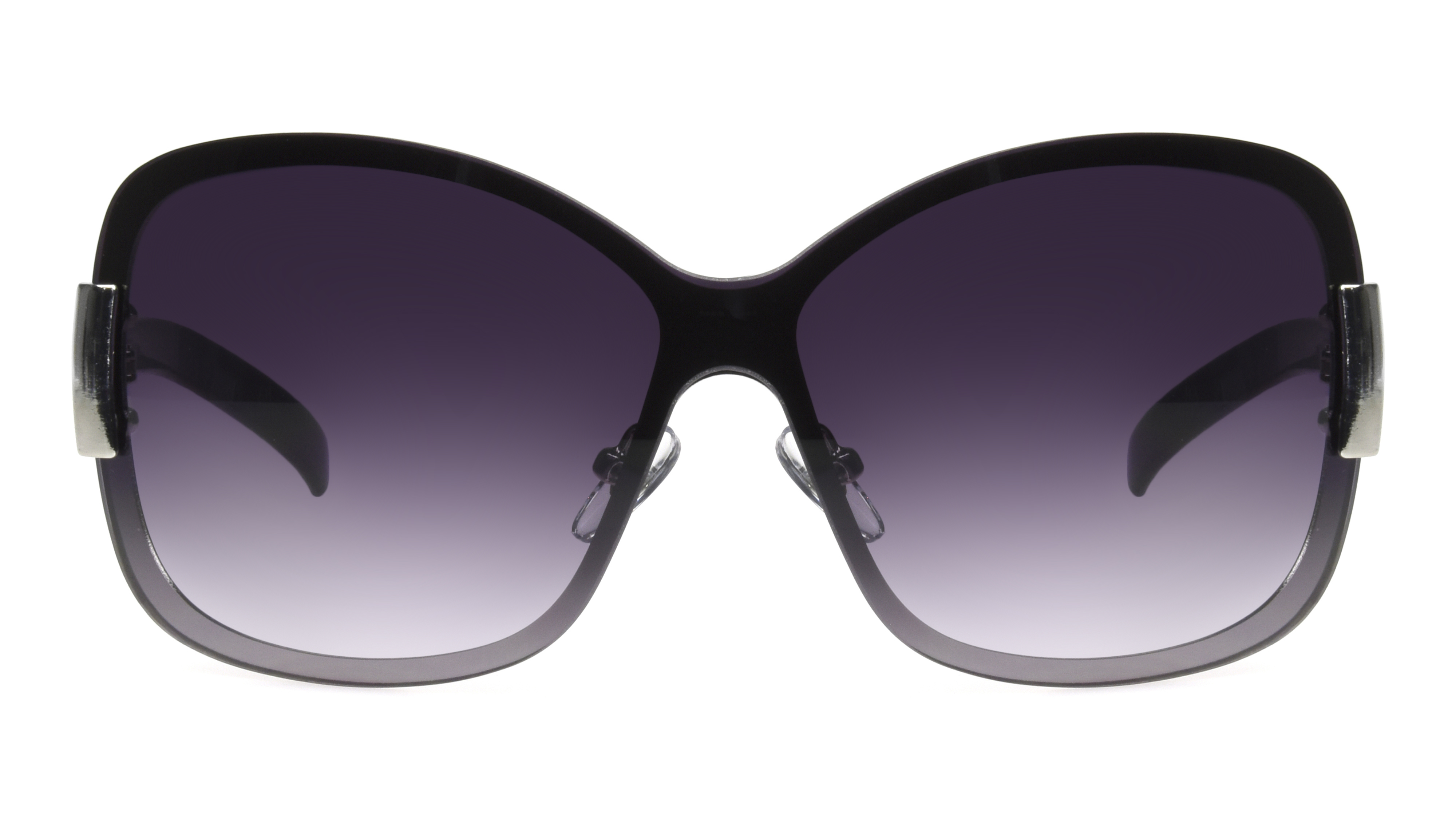 Steve Madden Women's Silver Square Sunglasses - image 1 of 3