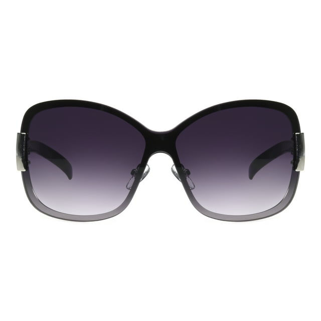 Steve Madden Women's Silver Square Sunglasses
