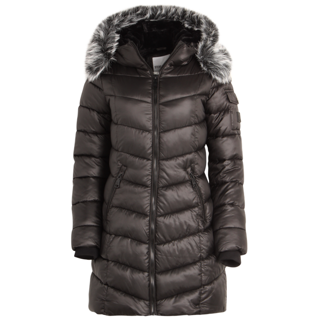 Steve Madden Women's Winter Coat Long Length Quilted Puffer Parka