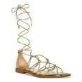 thumbnail image 1 of Steve Madden Womens Ainsley Faux Leather Caged Gladiator Sandals, 1 of 3