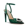 thumbnail image 1 of Steve Madden Womens Amory Faux Leather Jeweled Pumps, 1 of 3