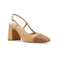 thumbnail image 1 of Steve Madden Womens Becka Colorblock Cap Toe Slingback Heels, 1 of 1
