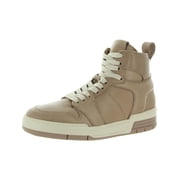 Steve Madden Womens Bizzy Leather High Top Athletic and Training Shoes