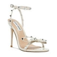 thumbnail image 1 of Steve Madden Womens Bradshaw Faux Leather Ankle Strap Heels, 1 of 5