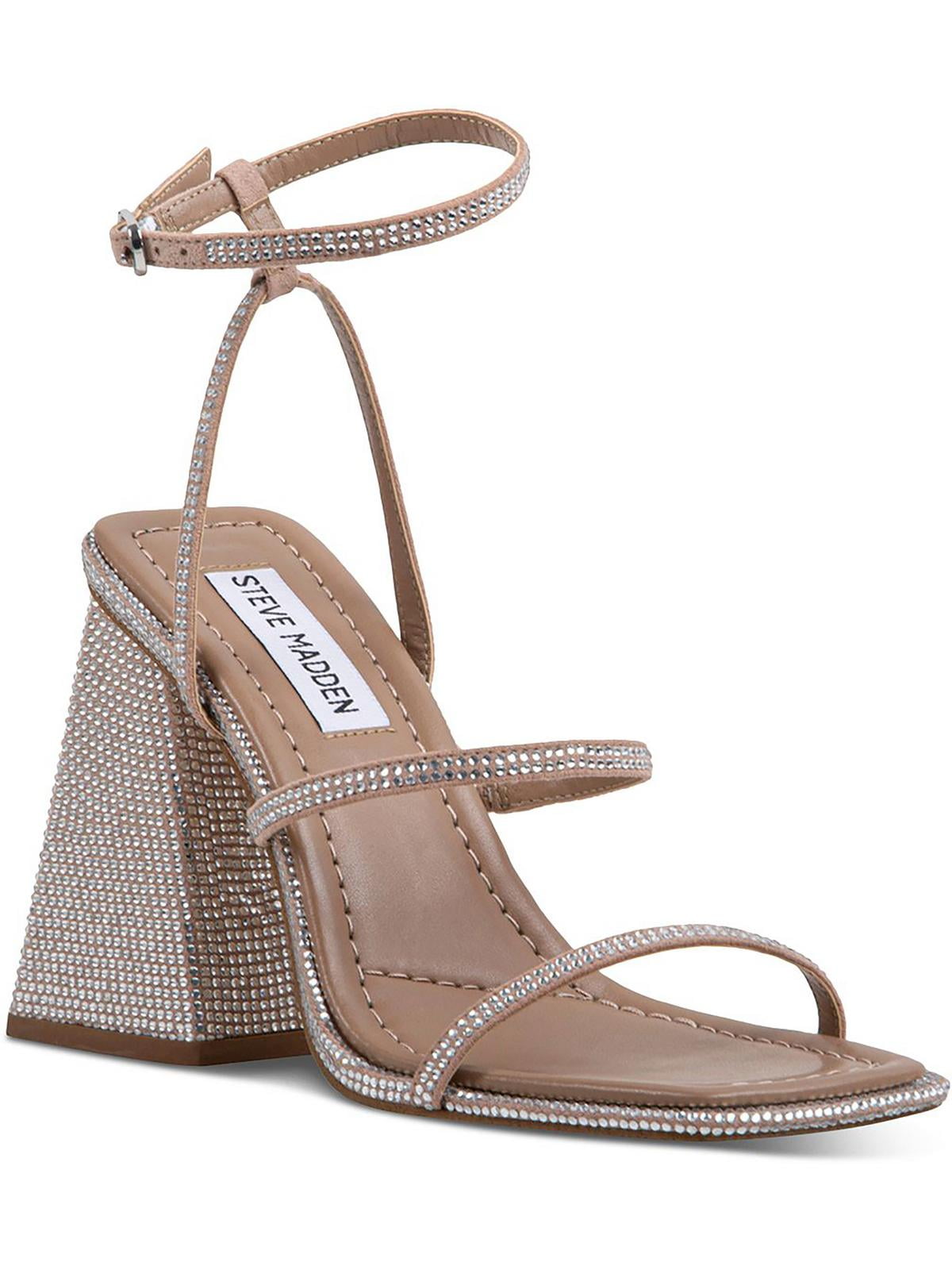 Steve Madden Carrson Rhinestone Heeled Sandal (Women's