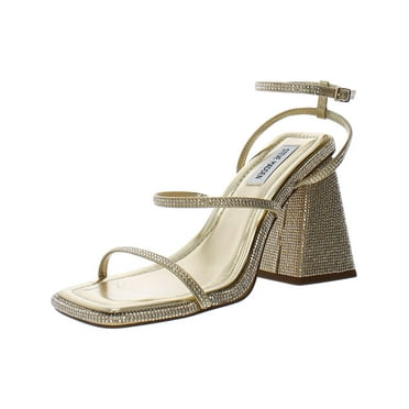 Steve Madden Womens Britani block heel dressy Heels