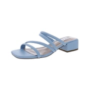 Steve Madden Cappo Sandals Womens US 6 Blue Open Toe Block Heel Strappy JOBB1002