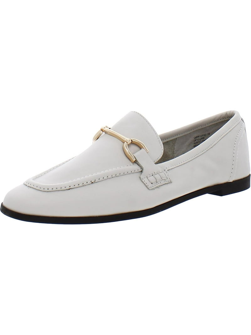 Steve Madden Womens Carrine Leather Horsebit Loafers  display picture 2