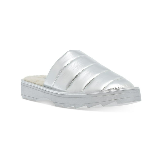 steve madden fur slippers