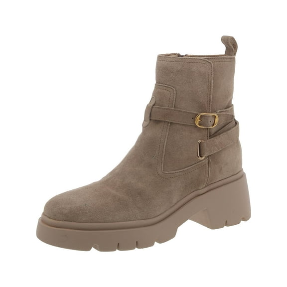 Steve Madden Womens Colletta Leather Ankle Booties