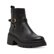 Steve Madden Womens Colletta Leather Ankle Booties