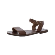 Steve Madden Womens Donddi Leather Ankle Strap Sandals