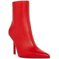 thumbnail image 1 of Steve Madden Womens Elysia Leather Pointed Toe Ankle Boots, 1 of 3