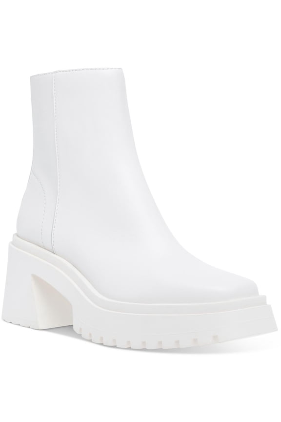 Womens Fella Leather Lug Sole Ankle Boots