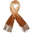 thumbnail image 1 of Steve Madden Women's Fuzzy Tan Tie Dye Scarf, One Size, 1 of 4