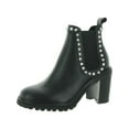 thumbnail image 1 of Steve Madden Womens Genoa Leather Studded Chelsea Boots, 1 of 3
