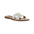 thumbnail image 1 of Steve Madden Womens Hadyn Leather Open Toe Slide Sandals, 1 of 7