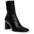 thumbnail image 1 of Steve Madden Womens Harli Faux Leather Square Toe Ankle Boots, 1 of 1