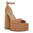 thumbnail image 1 of Steve Madden Womens KASSIANI Open Toe Ankle Strap Platform Heels, 1 of 3