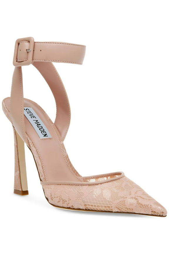 Womens Lace Pointed Toe Pumps