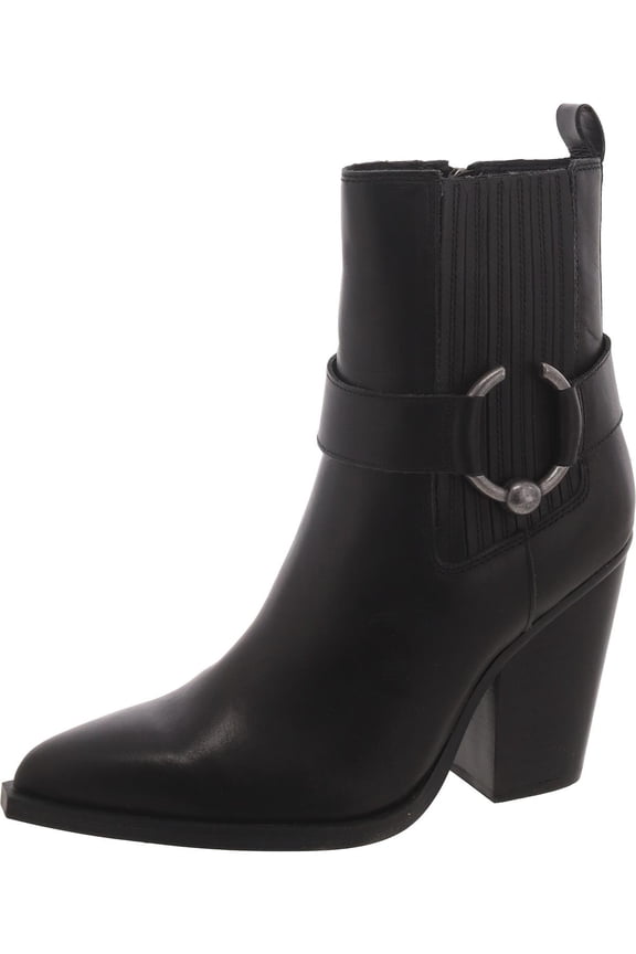 Lakelynn Women's Boots Black Leather Size 9.5 M