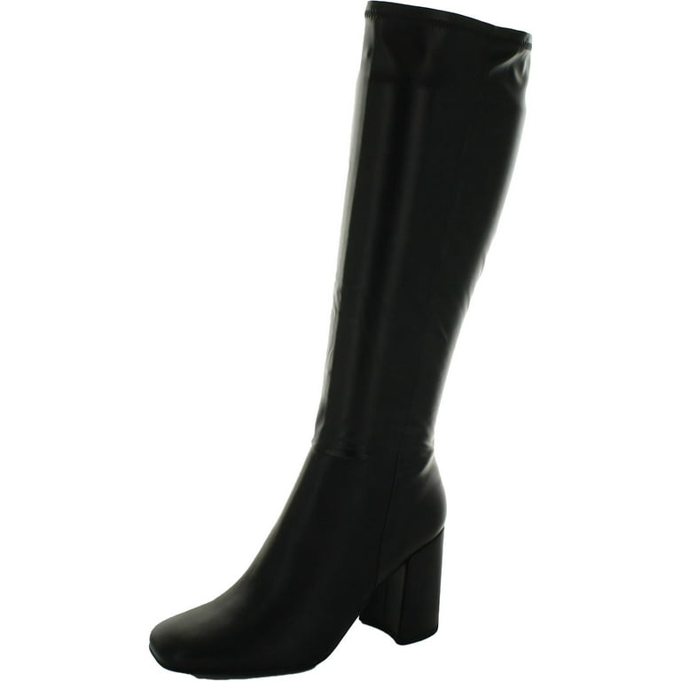 【履き心地抜群】Steve Madden Lizah ブーツ Steve Madden Womens Lizah Square Toe Zipper Knee-High Boots