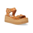 thumbnail image 1 of Steve Madden Womens Marka Buckle Ankle Strap Platform Sandals, 1 of 3