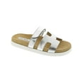 thumbnail image 1 of Steve Madden Mayven Women's Sandals Silver Leather Size 9.5 M, 1 of 8