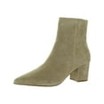 thumbnail image 1 of Steve Madden Womens Ossie Suede Zipper Ankle Boots, 1 of 3