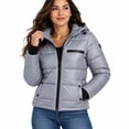 thumbnail image 1 of Steve Madden Womens Packable Quilted Winter Puffer Jacket with Hood, 1 of 7