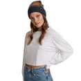 thumbnail image 1 of Steve Madden Women's Plaid Toboggan Beanie, Navy/Tan, One Size, 1 of 2