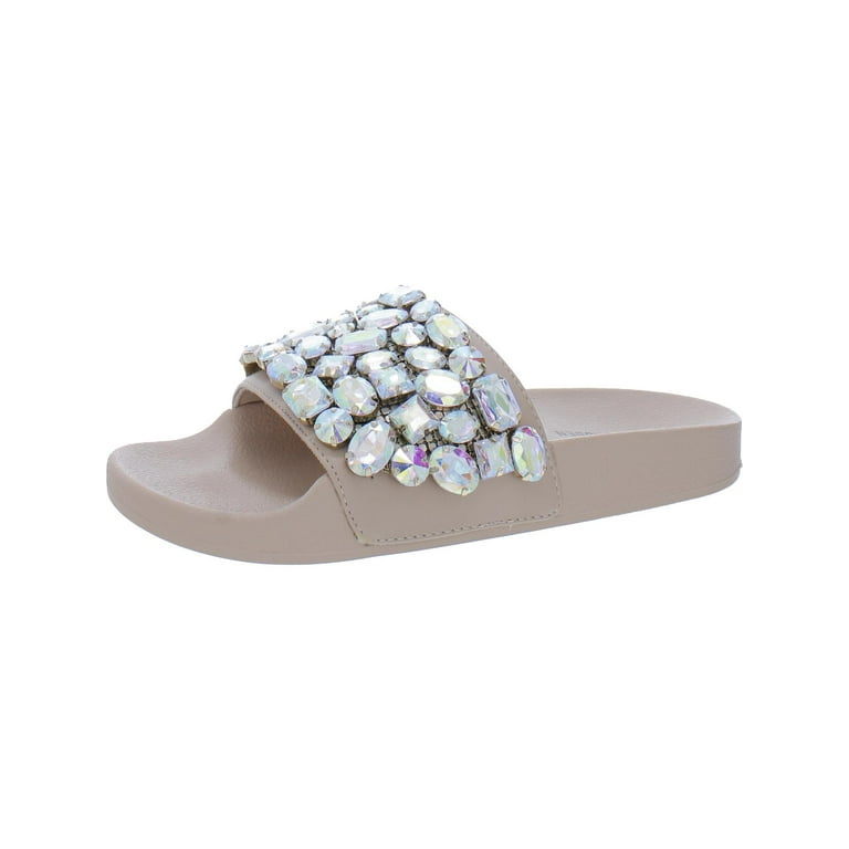 Steve madden hotsell embellished slides