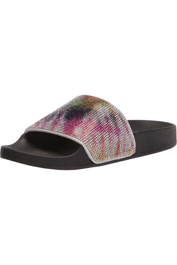 Womens Softey-g Slide Sandal 7 Tie Dye