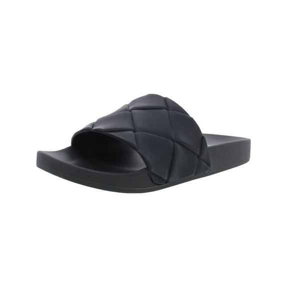 Steve Madden Womens Soulful Slides Pool Footbed Sandals