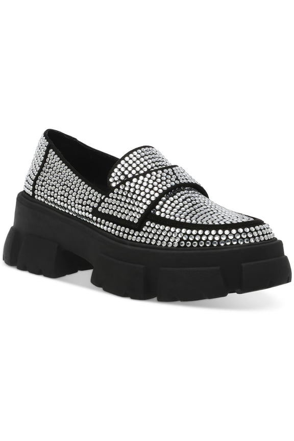 Womens Trifecta Patent Flatform Fashion Loafers