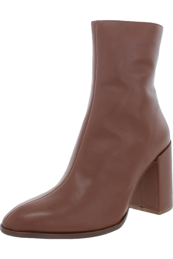 Womens Trudy Leather Pointed Toe Ankle Boots