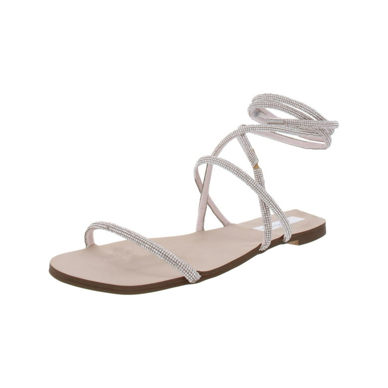 Steve madden sparkly flat sandals deals