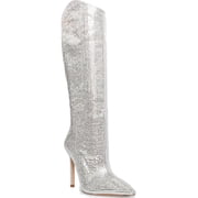 Steve Madden Womens Violetta Glass Pointed Toe Knee-High Boots
