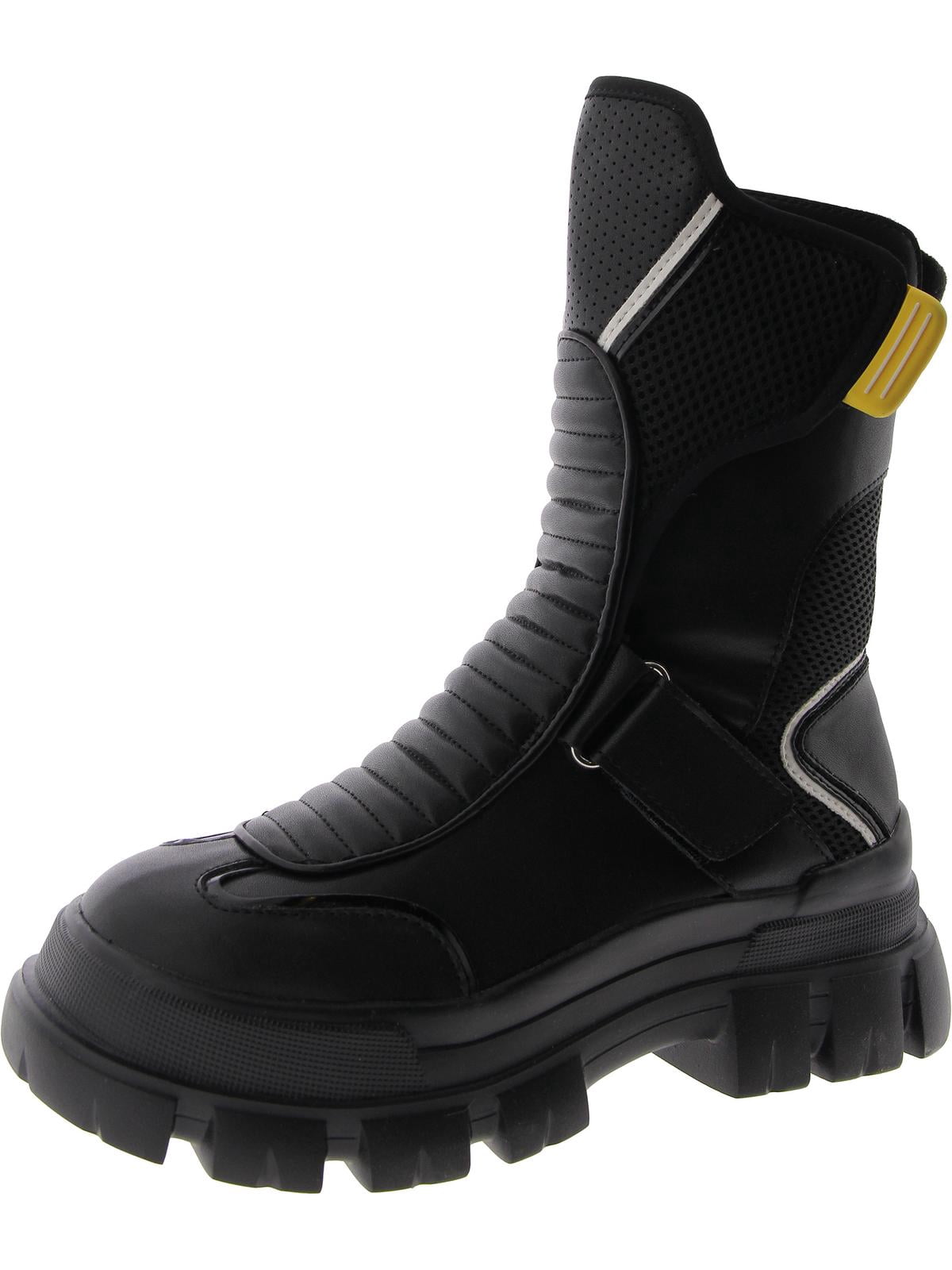 Steve Madden Men's Belgrave Mid Calf Chelsea Boot - Leather Upper With Platform & Elastic Panels - View #12