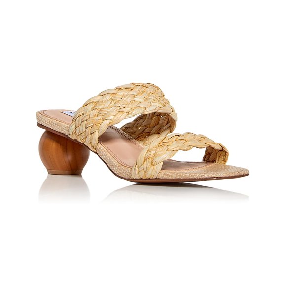 Steve Madden Womens Vows Braided Square Toe Heels