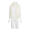 thumbnail image 1 of Steve Madden Womens Winter Blanket Wrap Muffler Scarf Ivory O/S, 1 of 2