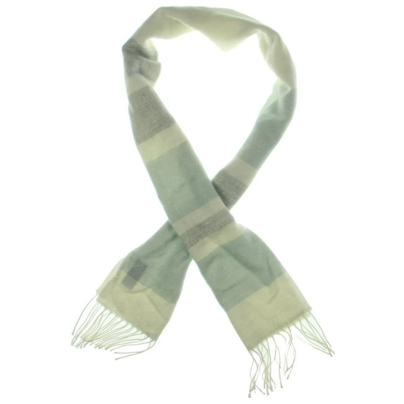 Steve Madden Womens Winter Metallic Muffler Scarf Blue O/S