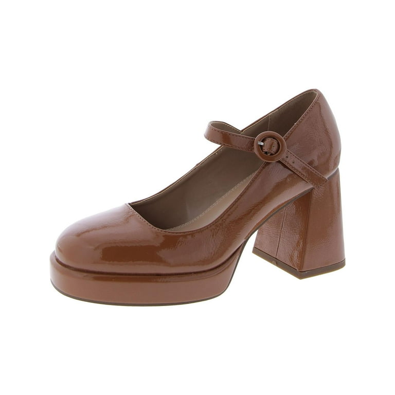 Steve Madden Womens Wish Patent Square Toe Mary Jane Heels Steve Madden Womens Wish Patent Square Toe Mary Jane Heels