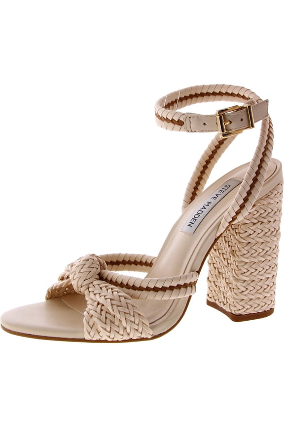 Womens Malou Woven Ankle Strap Strappy Sandals