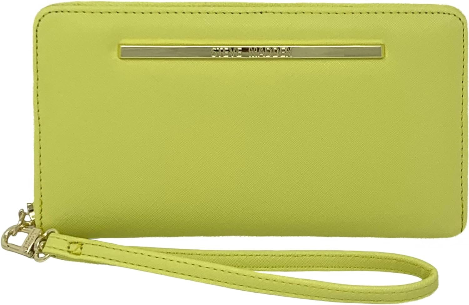 STEVEJ Steve Madden Bzippy Zip Around Wallet Wristlet Chevy Red - Walmart.com