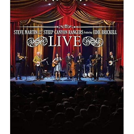 Steve Martin and the Steep Canyon Rangers Featuring Edie Brickell LIVE (Blu-ray), Rounder, Music & Performance