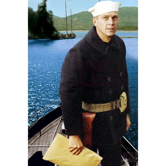 Steve McQueen 24x36 Poster Sand Pebbles color