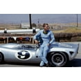 thumbnail image 1 of Steve McQueen by Lola T70 SL70/14 Race Car Riverside 1966 24x36 Poster, 1 of 1